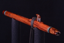 Honduran Rosewood Native American Flute, Minor, High E-5, #H3J